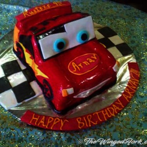 Lightning McQueen – Pic by Abby from AbbysPlate