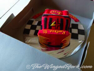 Lightning McQueen - Pic by Abby from AbbysPlate