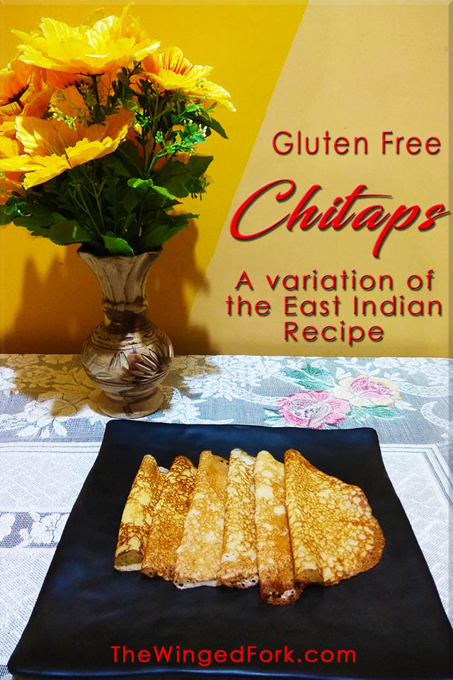 Gluten Free Chitaps: A variation of the East Indian Recipe - By Abby from AbbysPlate