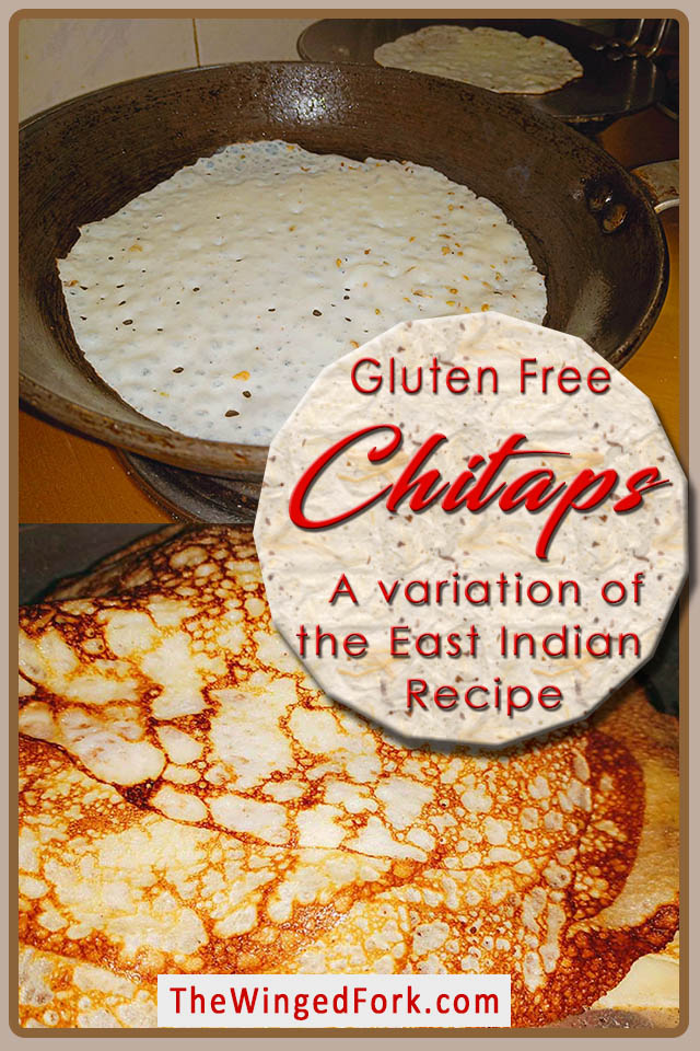 Gluten Free Chitaps: A variation of the East Indian Recipe - By Abby from AbbysPlate