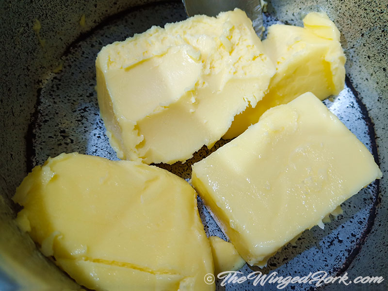 Measure out your butter - Pic by Abby from AbbysPlate