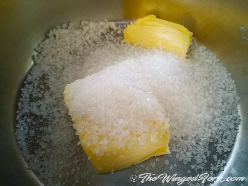 Mix the butter and sugar together - Pic by Abby from AbbysPlate
