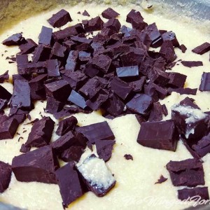 Add in the chocolate chips - Pic by Abby from AbbysPlate
