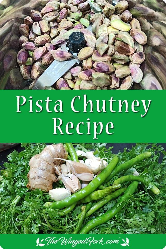 Pista Chutney Recipe - By Abby from AbbysPlate