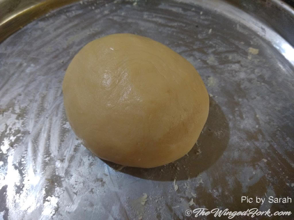 Form into a ball of dough - Pic by Sarah from AbbysPlate