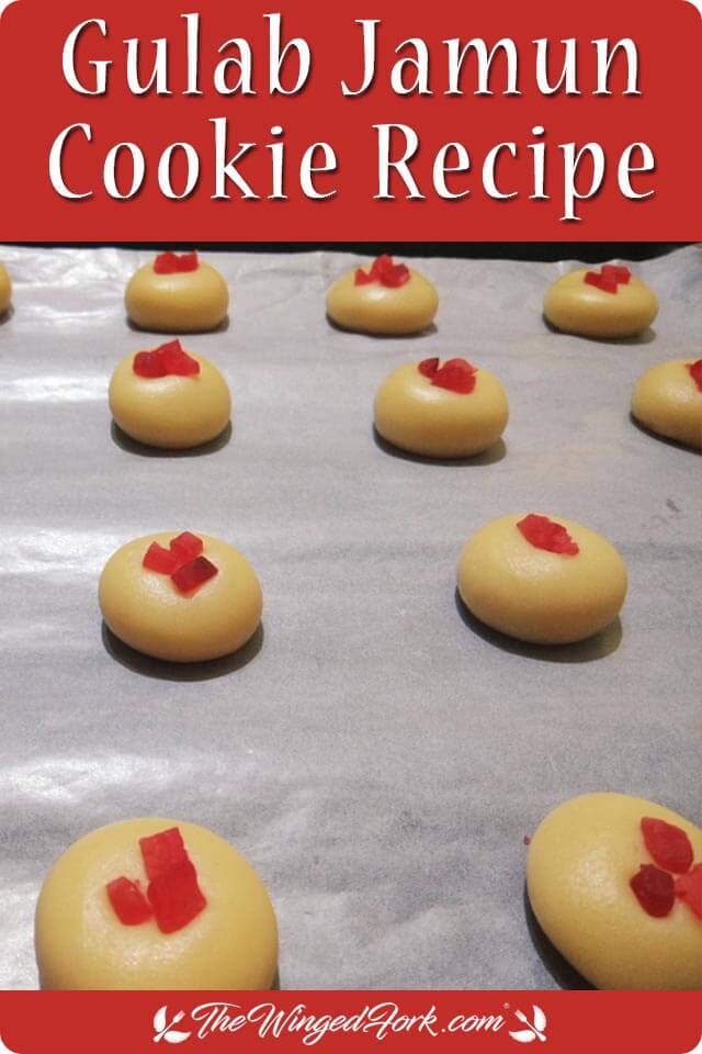 Gulab Jamun Cookie Recipe - By Sarah from AbbysPlate
