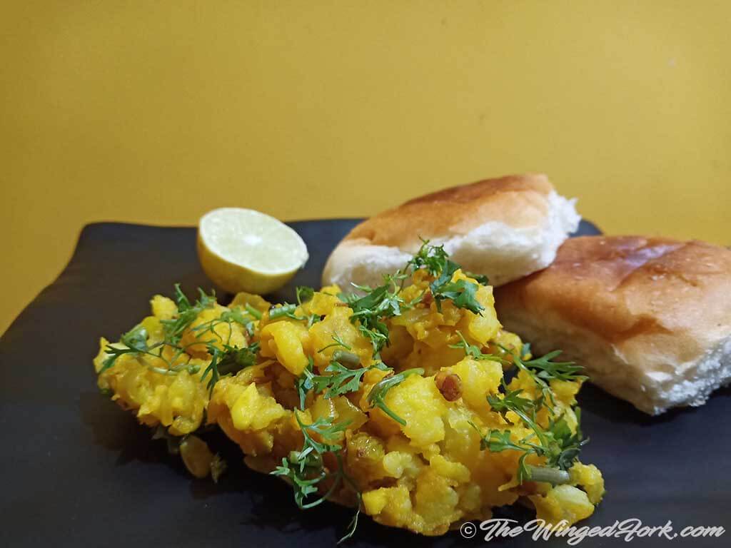 The easiest Indian potato bhaji to make - Pic by Abby from AbbysPlate