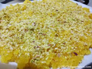 Naralchi Wadi or Kopra Pak is a popular dessert in Maharashtra, India.