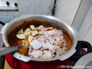 Goat Tripe Curry - East Indian Vajri Khudi
