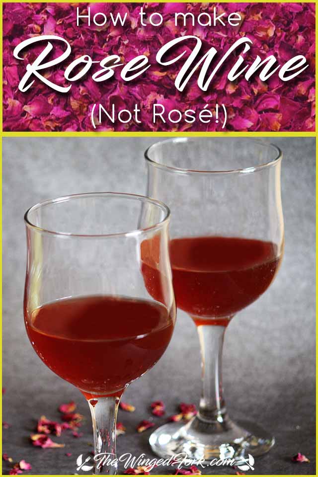 Pinterest images of close up of rose wine served.