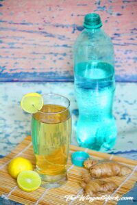 Ginger Wine Lime Soda - Gingerwine Lemon Spritzer