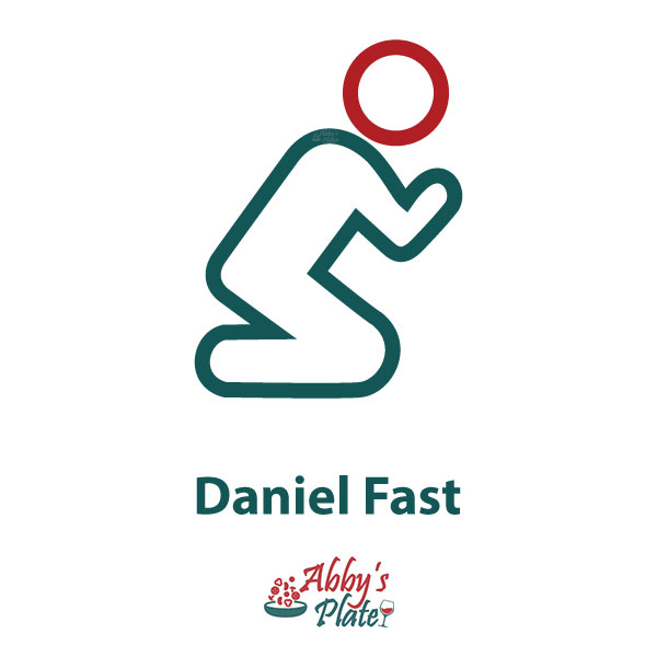 Abbysplate website Daniel fast icon.