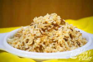 Easy & Tasty Burnt Onion Rice